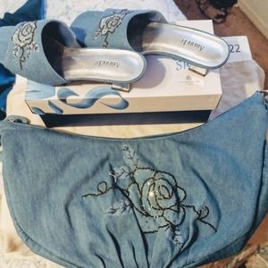 Handbag and sandal set